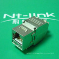 2014 Netlink Best-sell Tooless Cat.6A STP RJ45 Keystone Jack